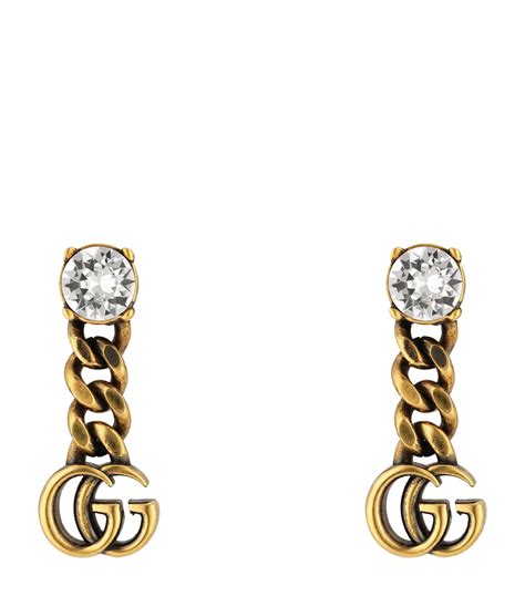 gucci earrings uk|Gucci embroidered earrings.